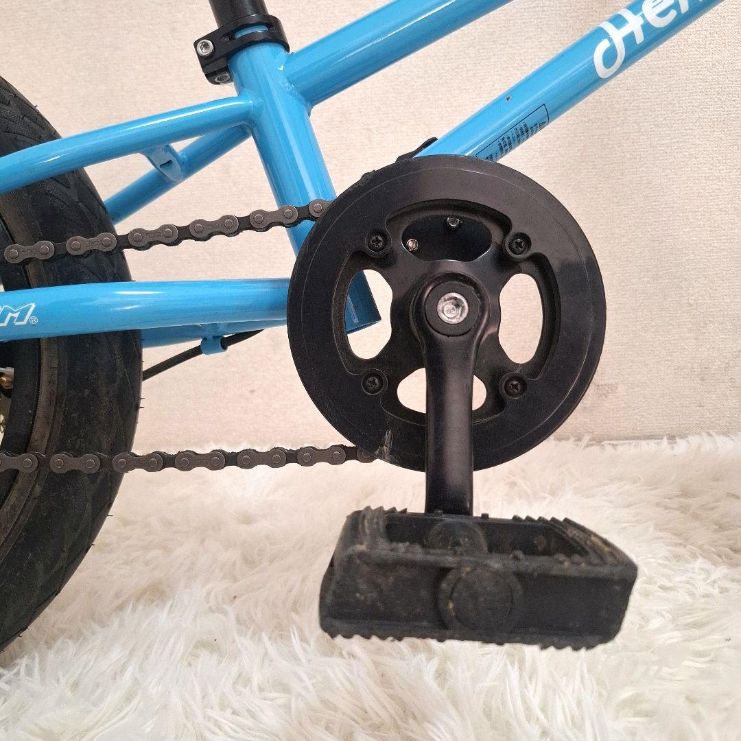 美品】へんしんバイクC14 スカイブルー - メルカリ