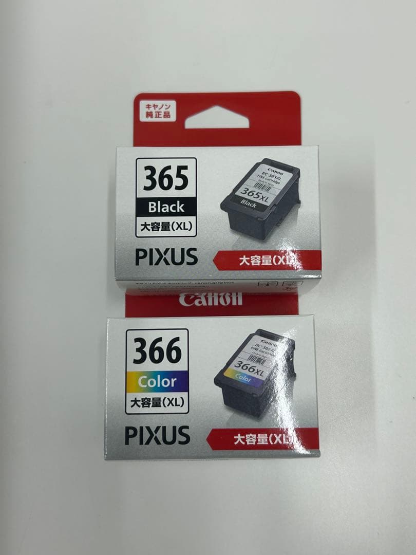 Canon PIXUS 365/366 XL インクカートリッジセット - メルカリ