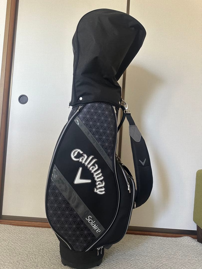 Callaway Solaire ゴルフバッグ ブラック　レディース　右利き Callaway（キャロウェイ） レディース クラブセット Solaire ソレイル