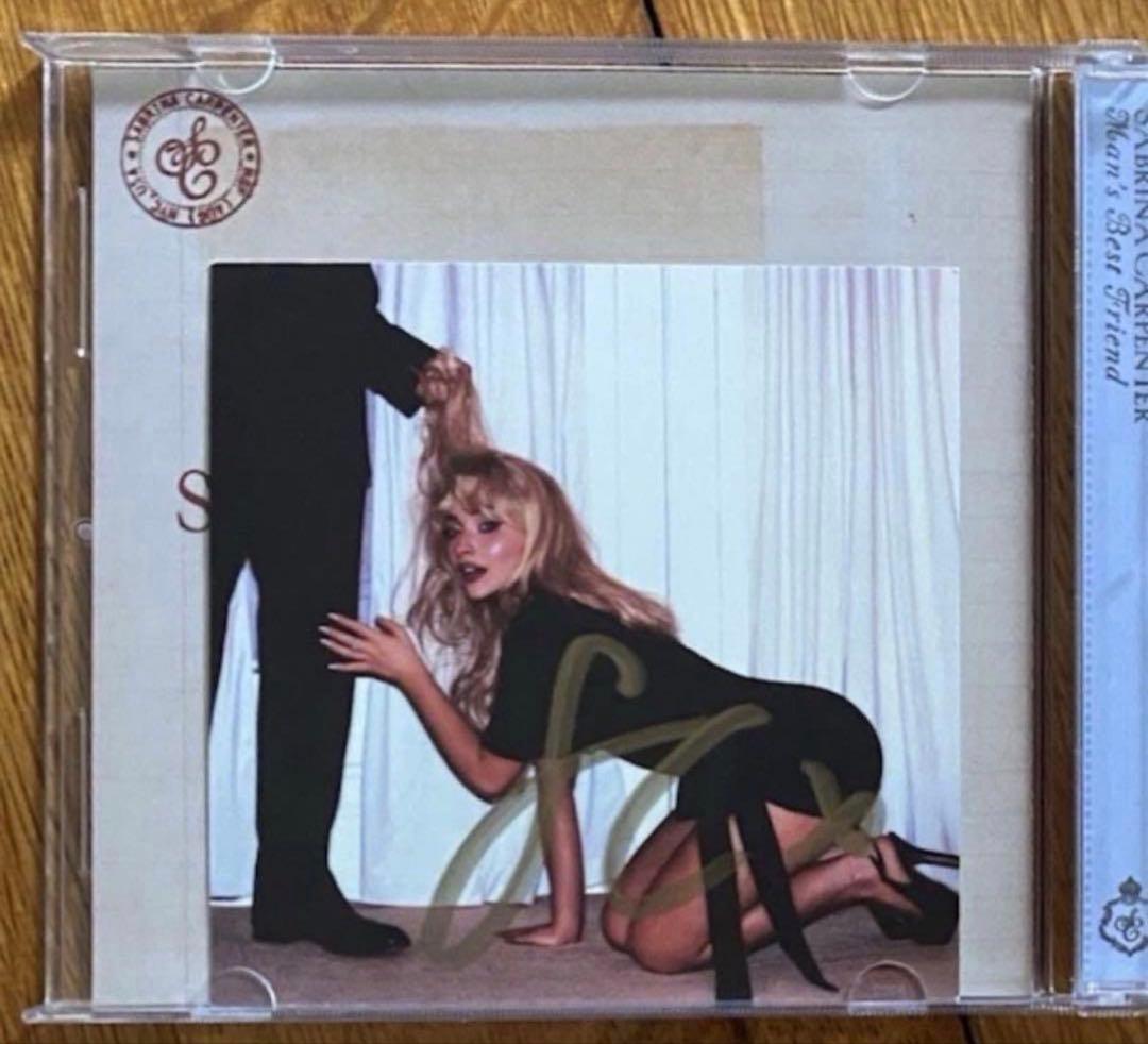 Sabrina Carpenter mans best friend サインCD - メルカリ