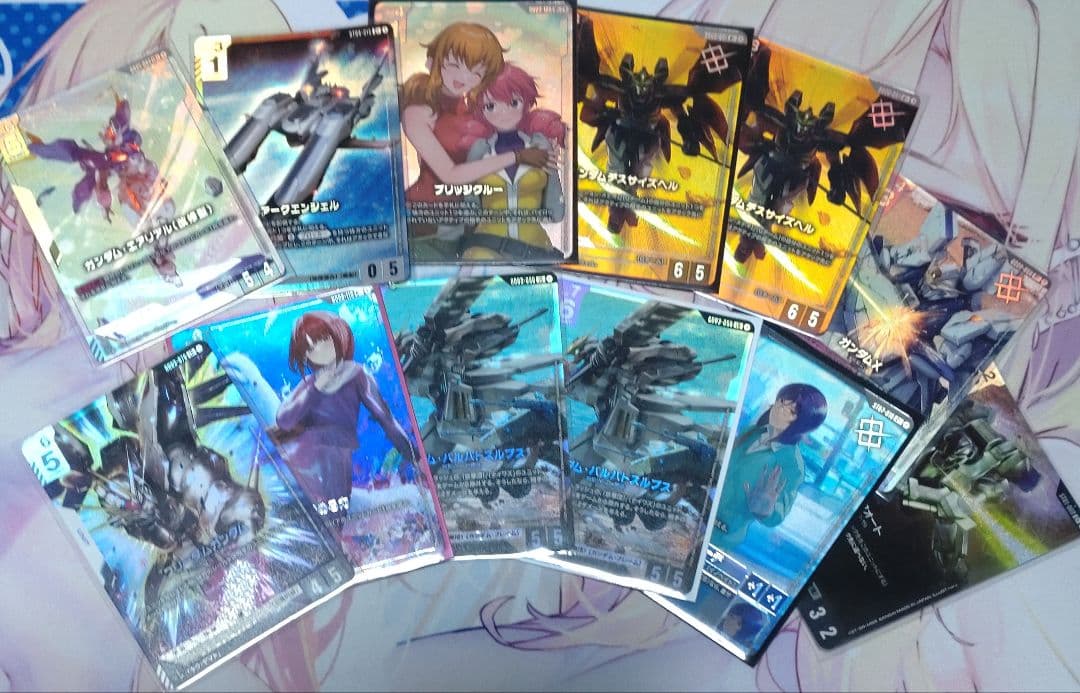 ガンダムカードゲーム 12枚まとめ売り ミニチュアのガンプラ”付属！まもなく7月12日、一挙に4アイテム登場の