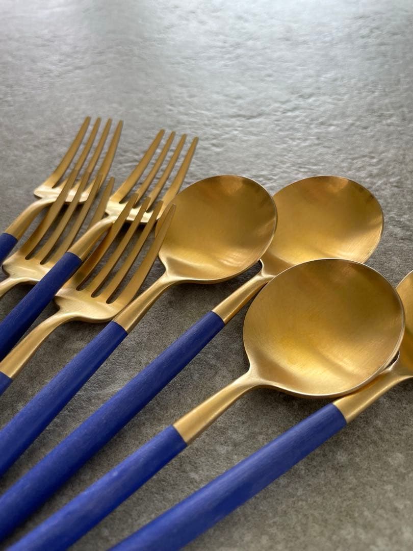 クチポール コンランショップ 限定カラー デザートスプーン&フォーク