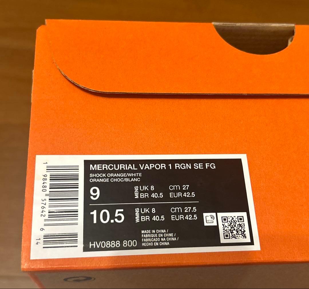 新品未使用】NIKE ZOOM MERCURIAL VAPOR1 RGN SE - メルカリ