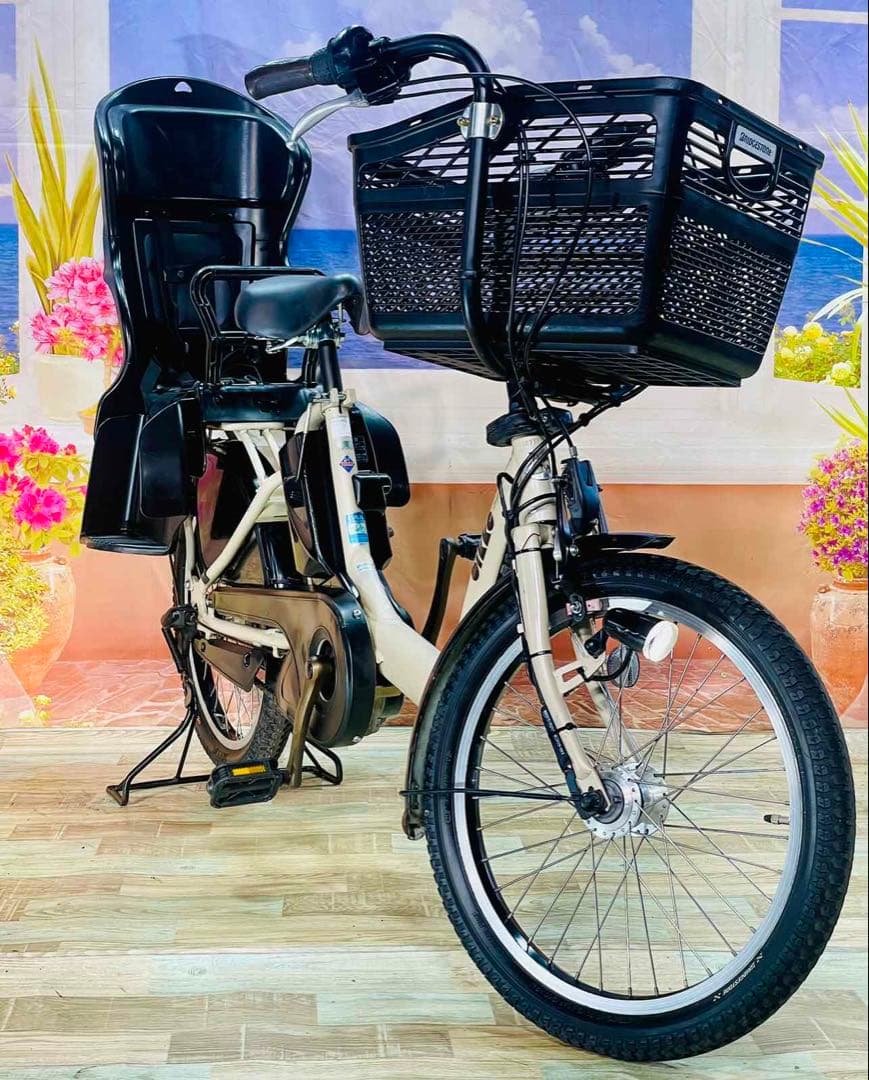限定価格】BIKKE ビッケ13AH⭐️ブリヂストン子供乗せ電動自転車Y3263