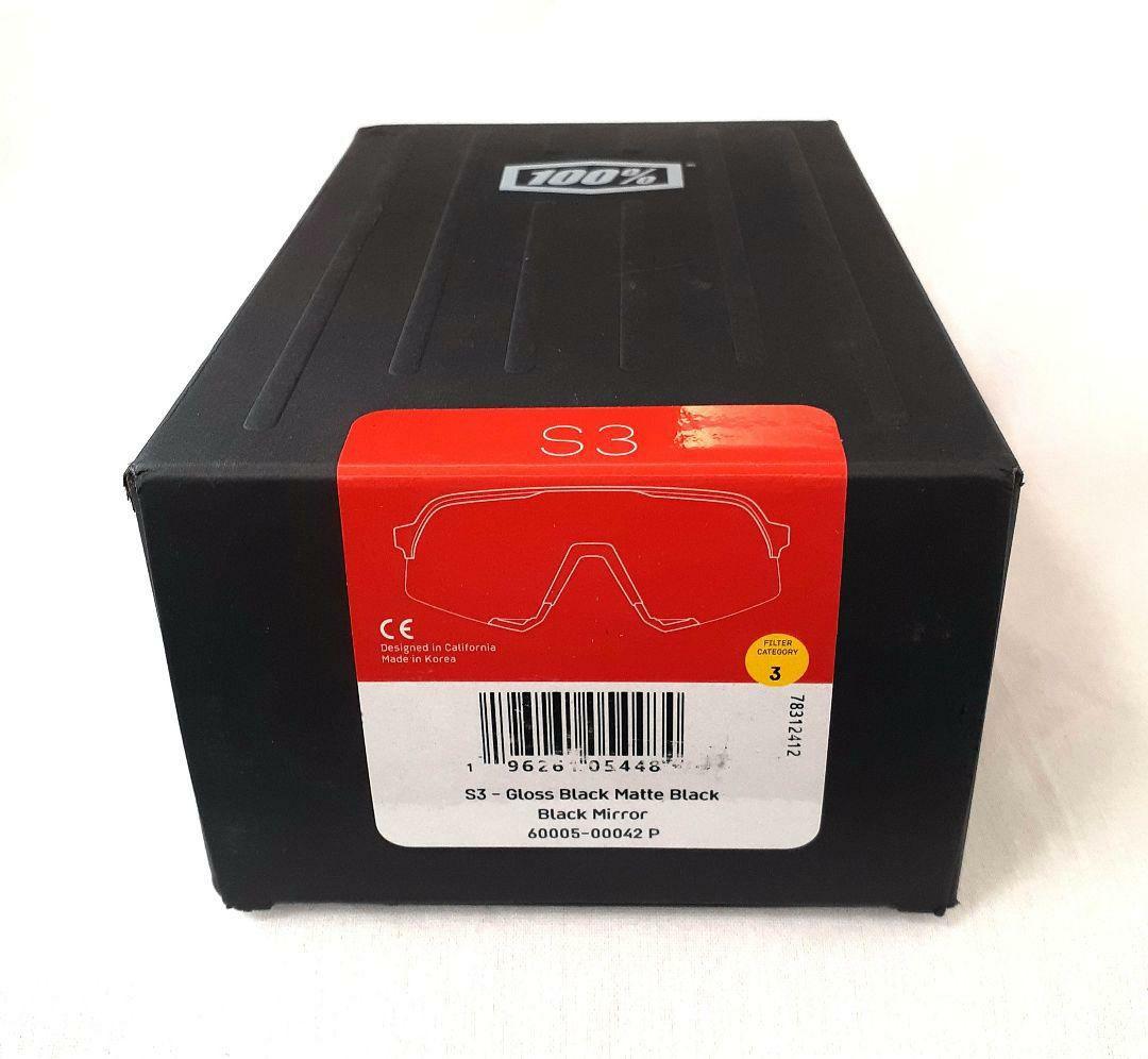 新モデル 高校野球対応 100% S3 マットグロスブラック ワンハンド