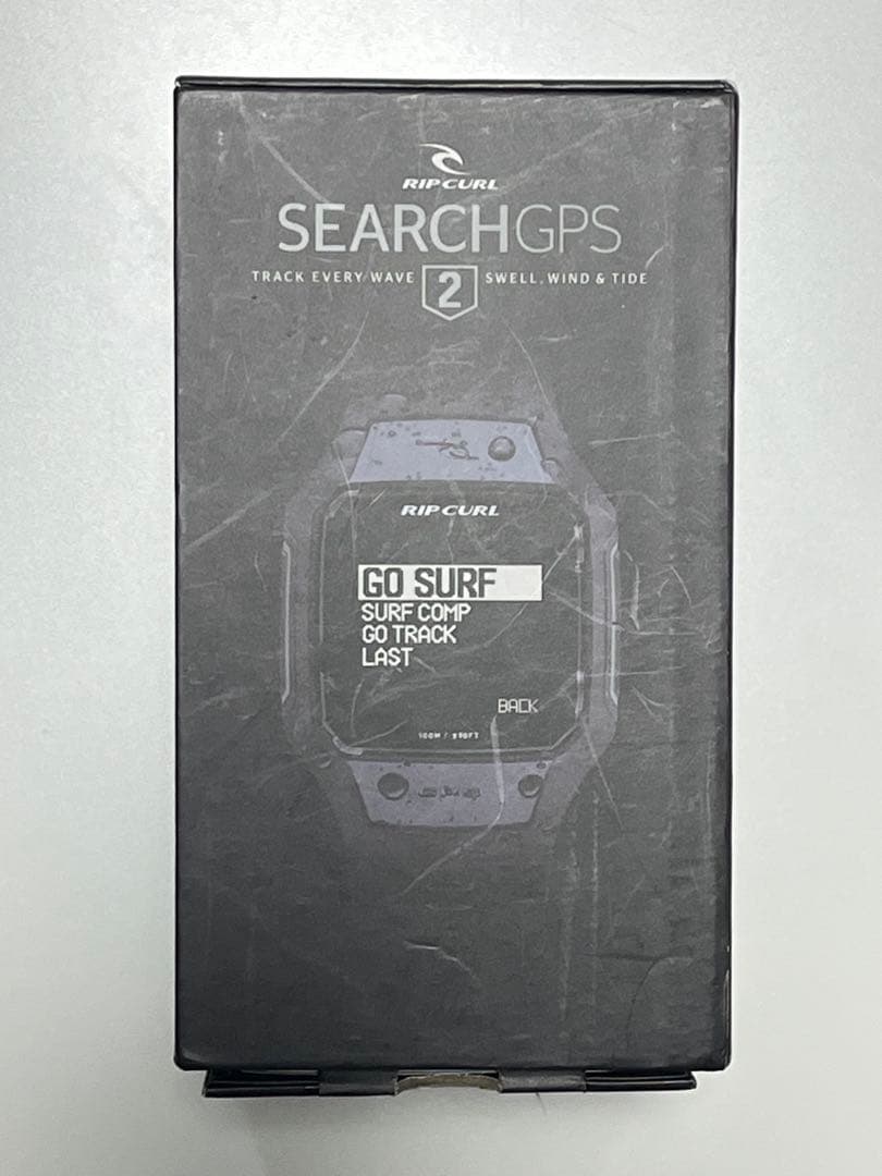 RIP CURL SEARCH GPS 2 ブラック 未使用 長期保管品 - メルカリ