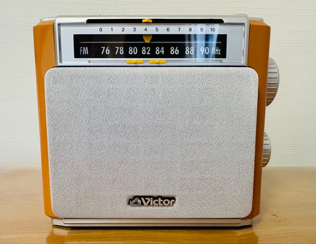 ビクター　ラジオ（FM/AM)　RA-H56 レトロ Victor FM AM ラジオ RA-H7C｜Yahoo!フリマ（旧PayPayフリマ）