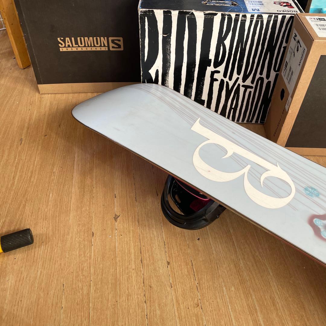 BURTON バートン 希少130代 ATOMICバイン付 スノーボードセット - メルカリ