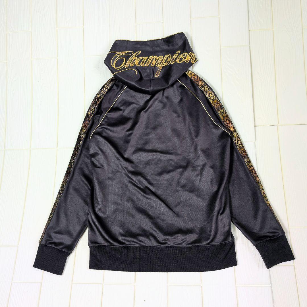 チャンピオン 魔裟斗モデル ジャージ セットアップ パイソン柄 フード