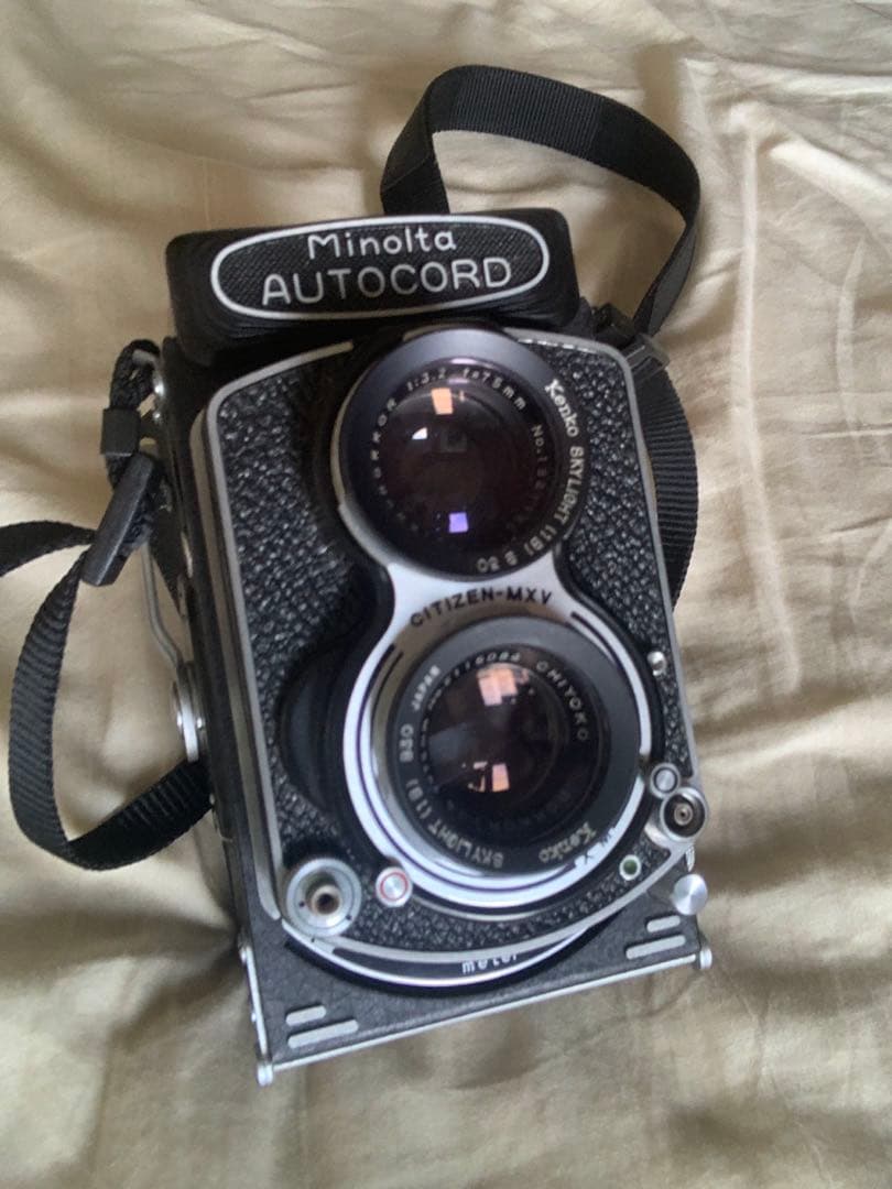 Minolta AUTOCORD 初期型　二眼レフカメラ Minolta AUTOCORDを迎えた日 — 二眼レフカメラを始める前に知っておき