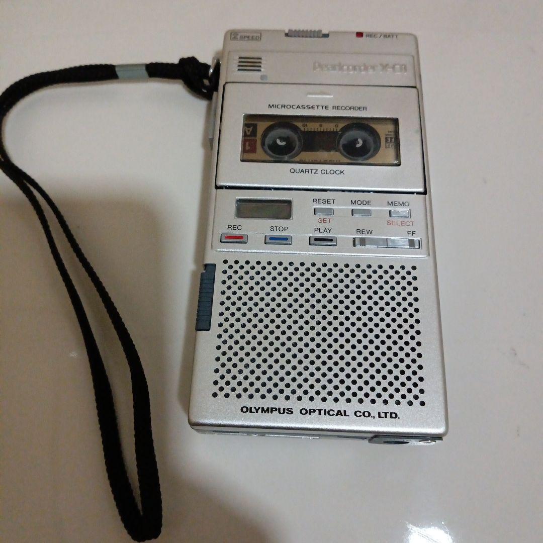 Olympus Pearlcorder X-01 マイクロカセットジャンク - メルカリ