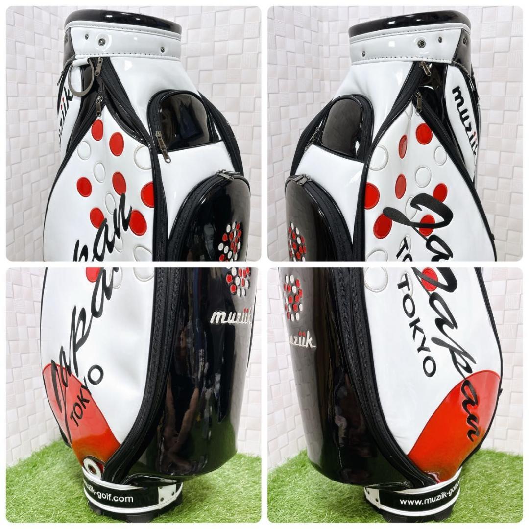 限定品 ムジーク キャディバッグ ジャパンデザイン 9.5インチ カート 3