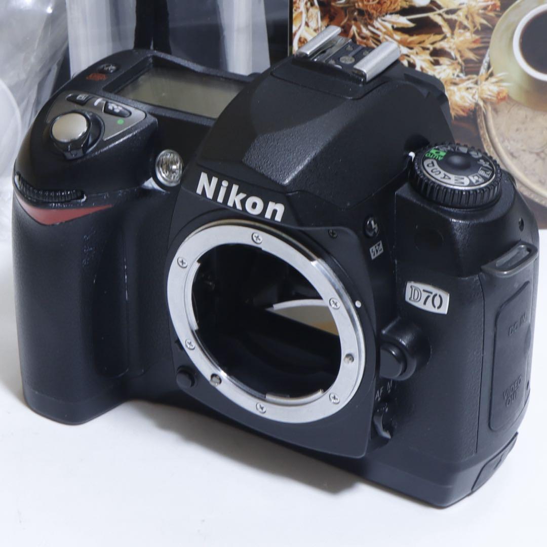 ☆スマホに送れる一眼レフ☆名機!☆ Nikon D70セット♪ - メルカリ