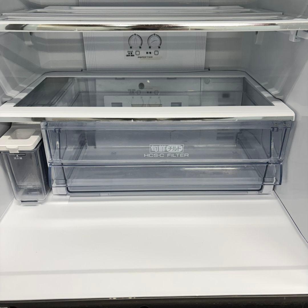 521 AQUA 大型冷蔵庫 300L強 小型 家庭用 左開き 自動製氷 マット