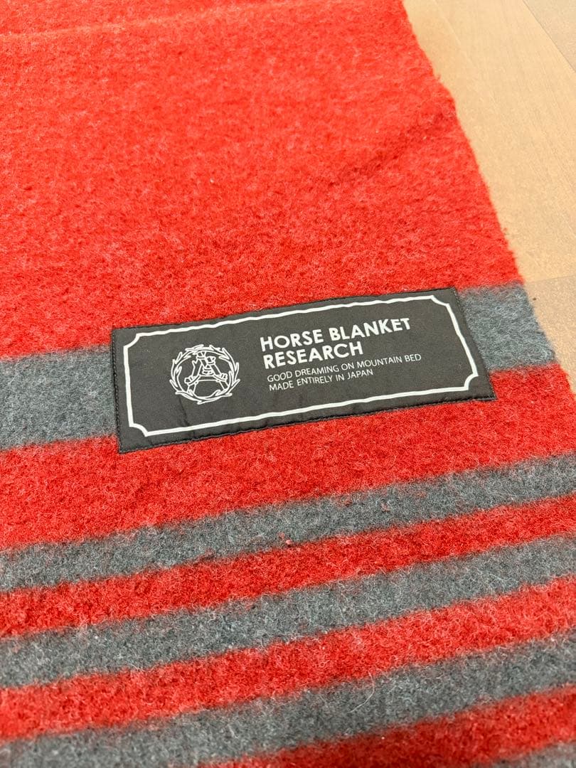 廃盤 HORSE BLANKET RESEARCH レッド/ブラウン 人気色 - メルカリ
