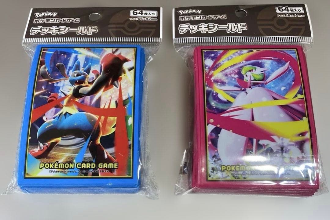 ポケモンカード デッキシールド 2個セット メガルカリオ メガ