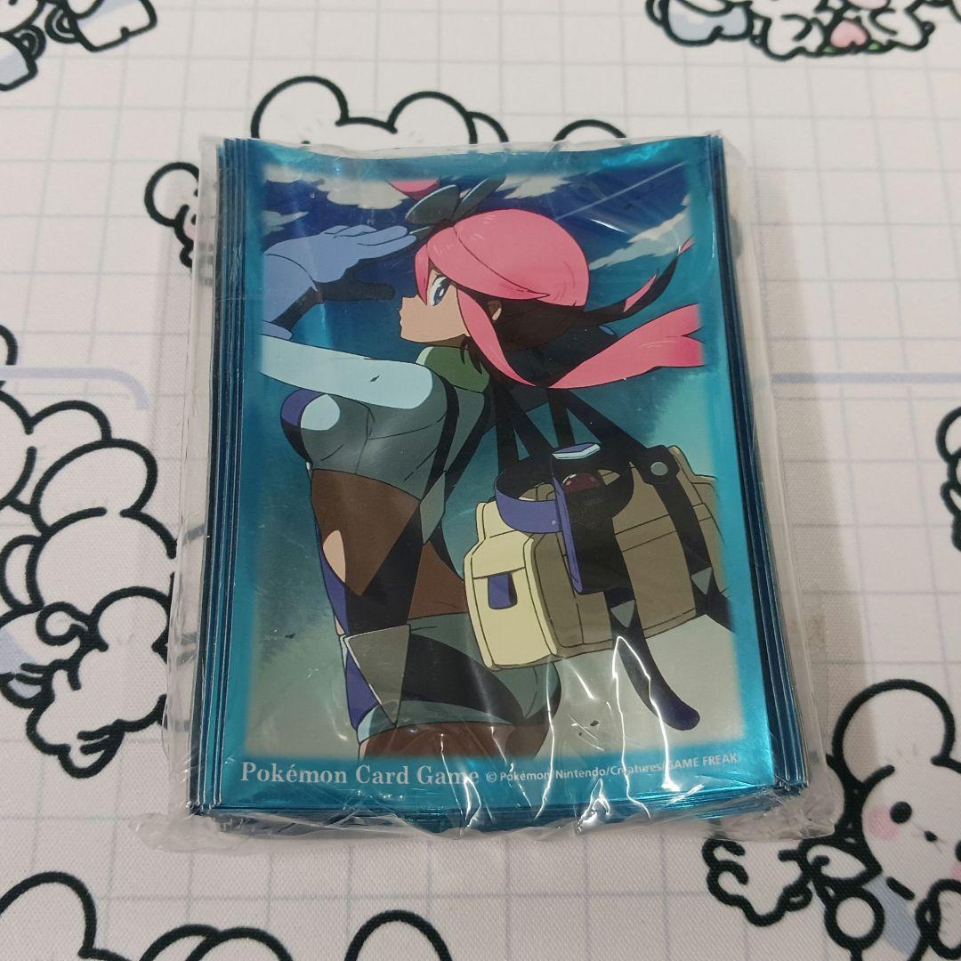 フウロ メタリック 62枚入 デッキシールド ポケモンカード スリーブ デッキシールド『フウロ』62枚入り【サプライ】{-}
