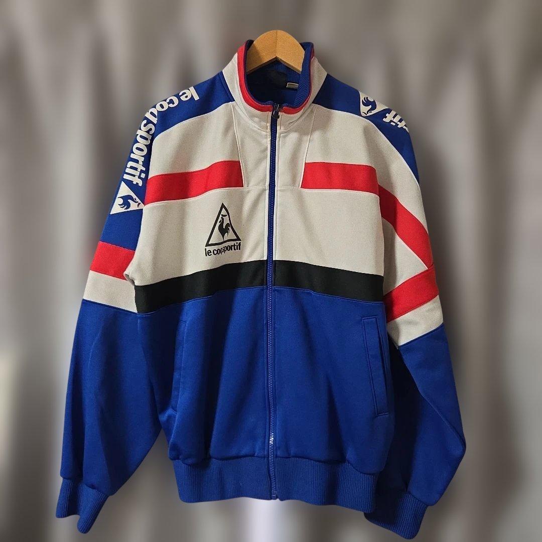 90s ルコック トラックジャケット セットアップ ジャージ Lサイズ 企業