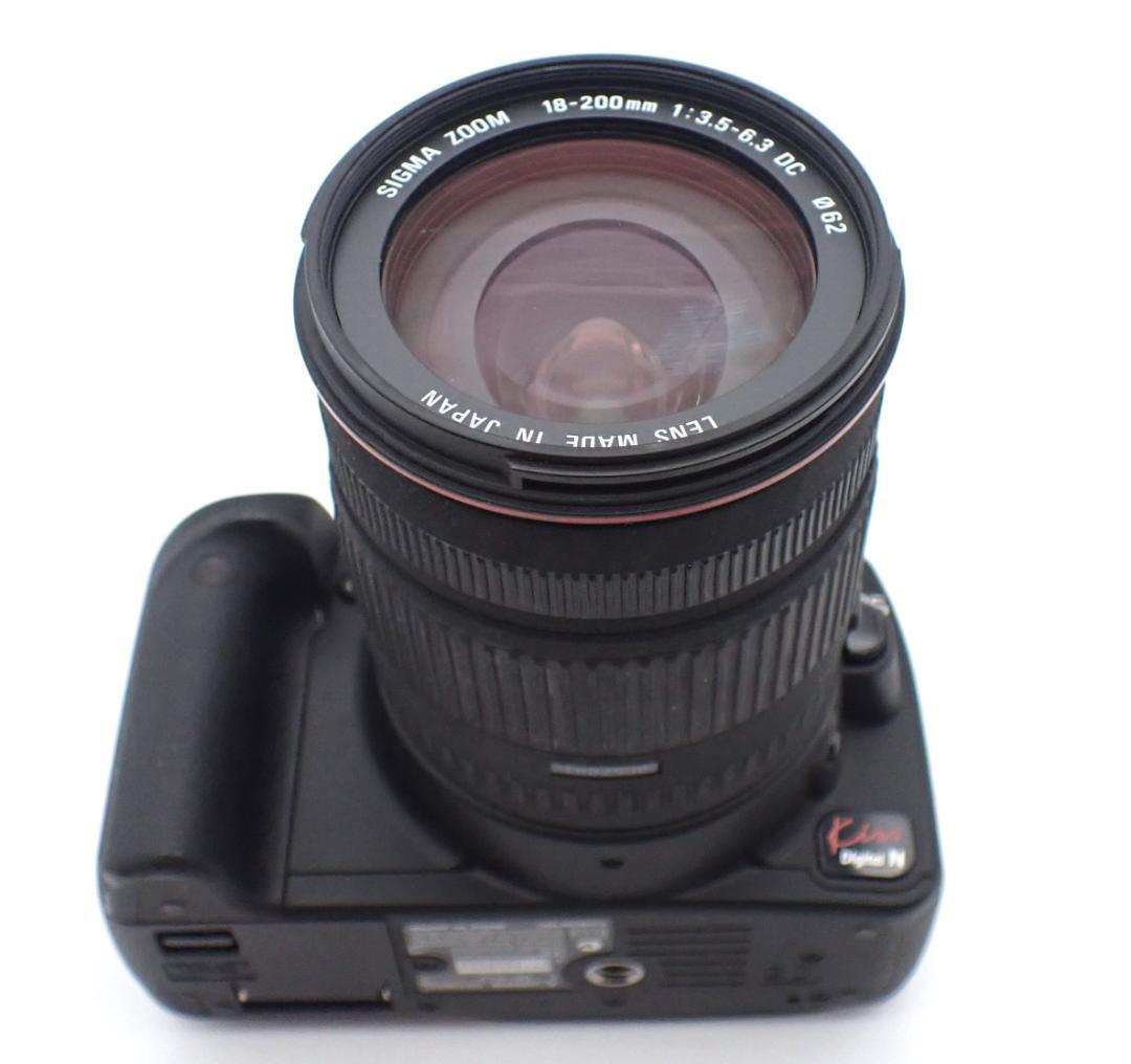 Canon EOSkiss digitalN シグマ18-200mmレンズキット - メルカリ