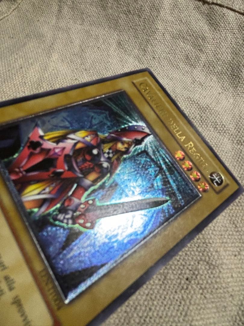 遊戯王 イタリア版レリーフ 絵札三剣士セット - メルカリ