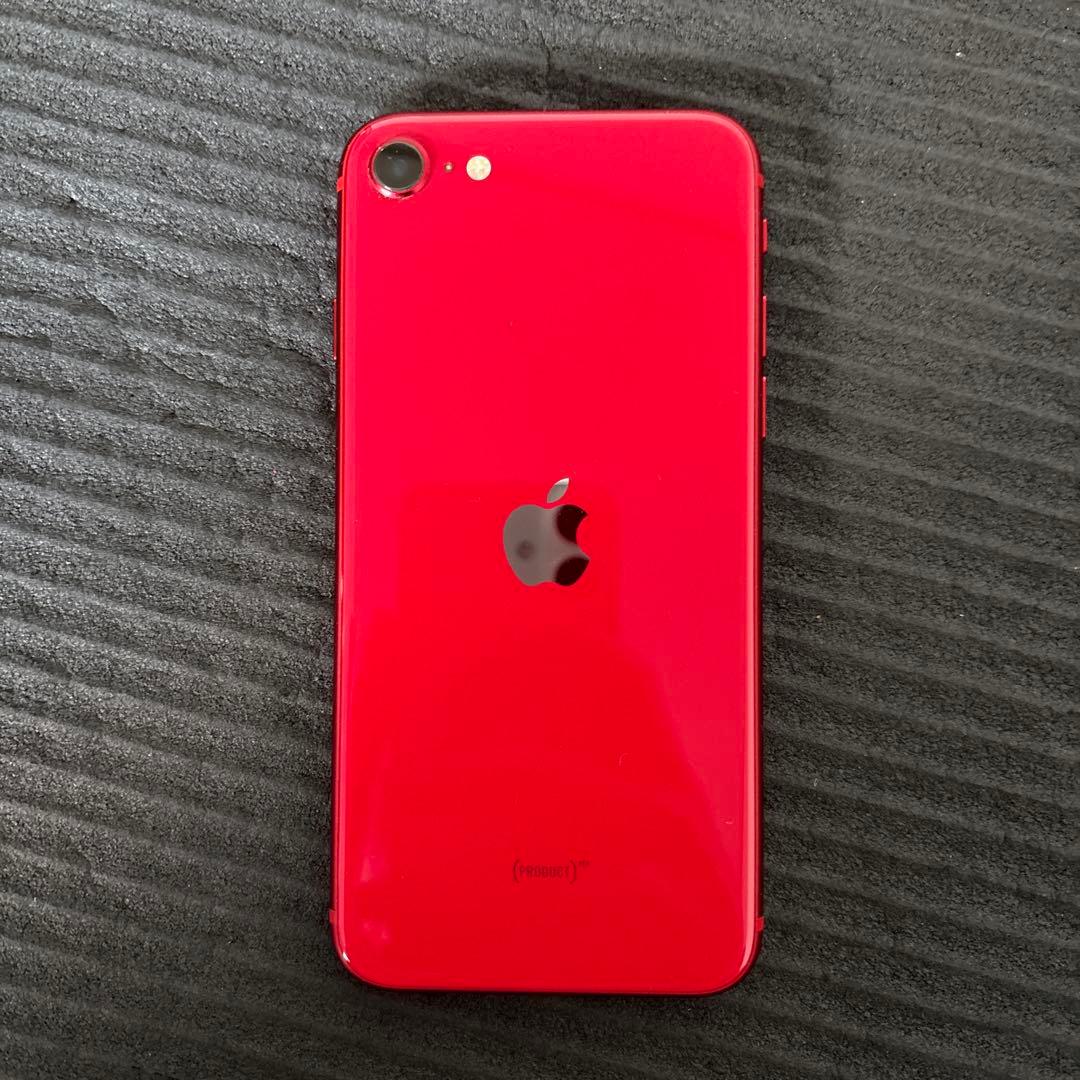 iPhone SE 第2世代 128GB SIMフリー バッテリー74% 本体 iPhone SE（第2世代） SE 第二世代 128GB RED simフリー【バッテリー