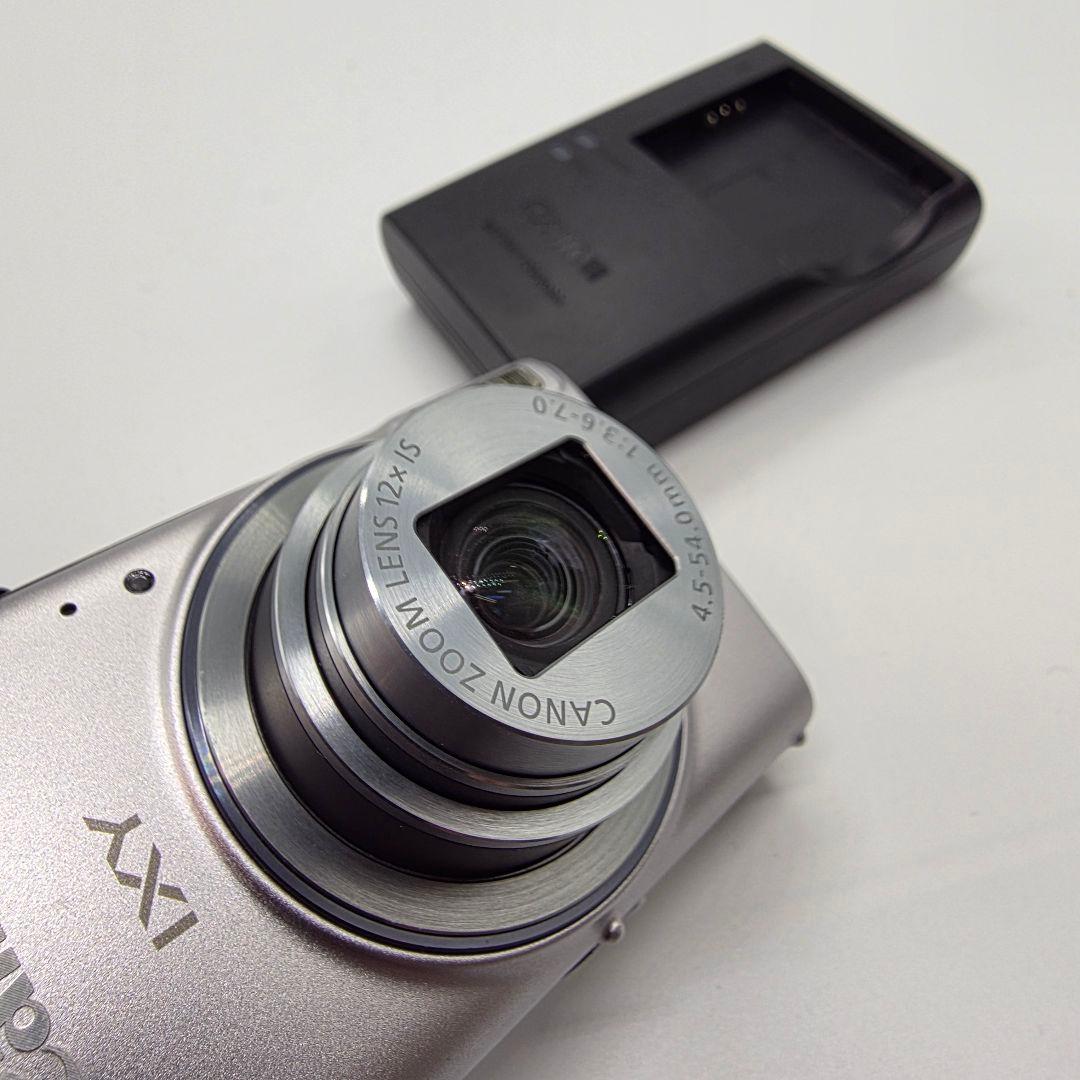 美品】Canon IXY 640 シルバー☆純正充電器・バッテリー付 - メルカリ