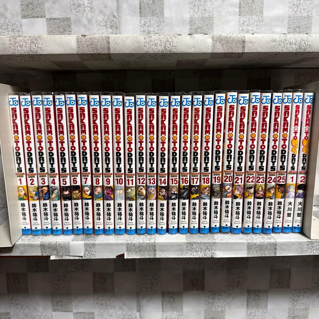 SAKAMOTODAYS サカモトデイズ 1-25巻 既刊全巻セット 追加2冊 - メルカリ