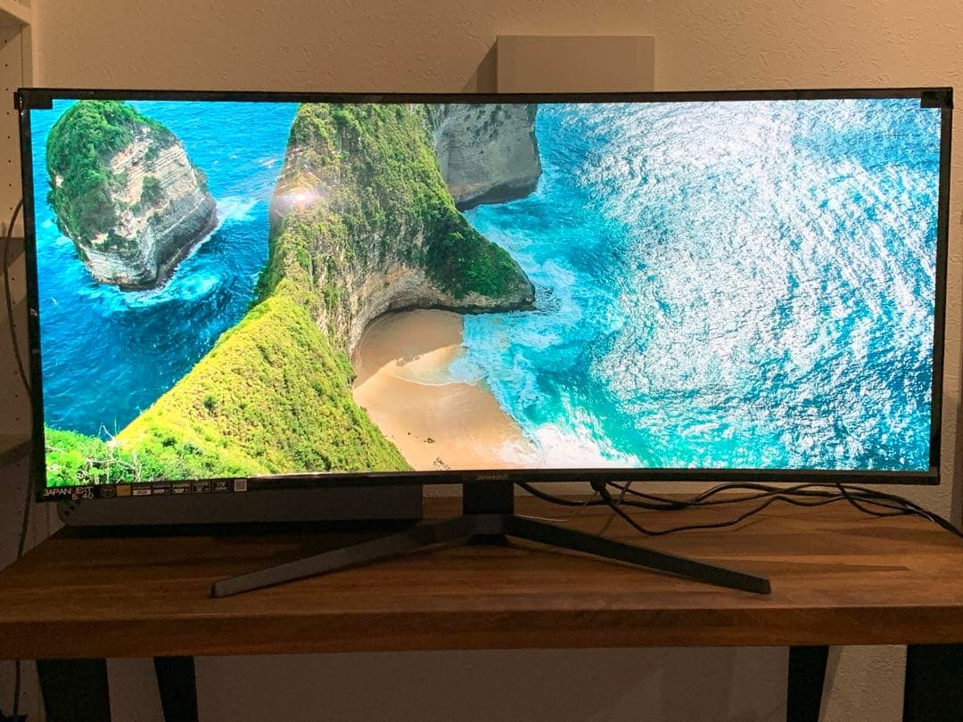 JAPANNEXT 39.7型 5K2K 曲面液晶モニター JAPANNEXT、5K2Kの39.7型曲面ディスプレイ - AV Watch