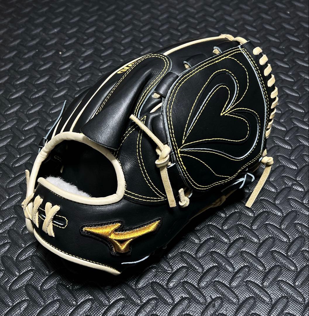 日本製 ミズノプロ 軟式 投手用 グローブ 宮城モデル HAGA JAPAN