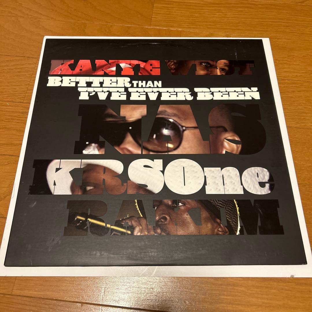 Better Than I've Ever Been / Classicレコード KANYE WEST・NAS・KRS-ONE・RAKIM / BETTER THAN I'VE EVER BEEN