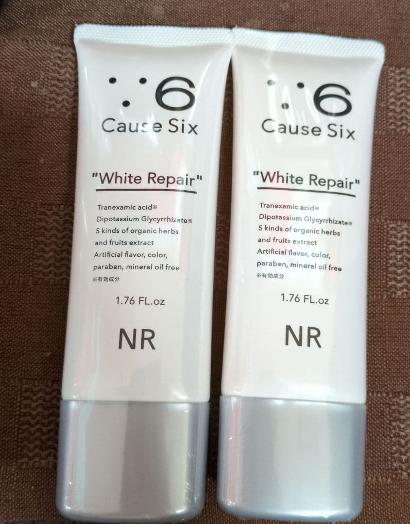 新品未使用品NR SHOPコーズシックスホワイトリペア2本セット美容コスメ