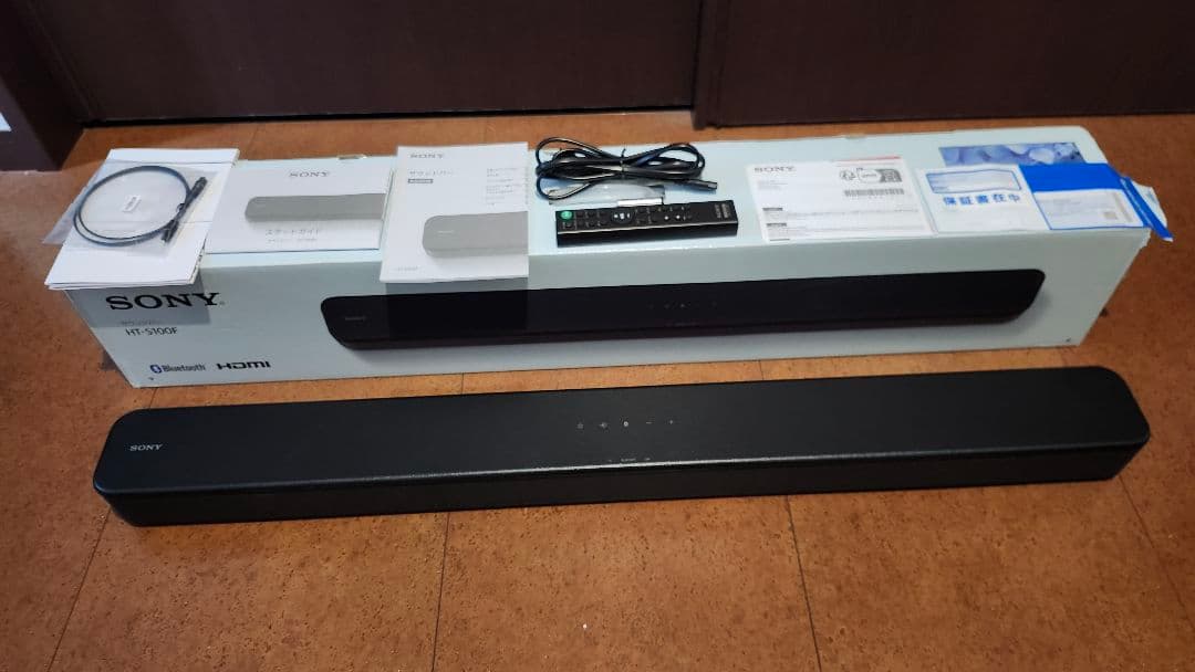 GGshock《美品》SONY HT-S100F スピーカー 　２４年製