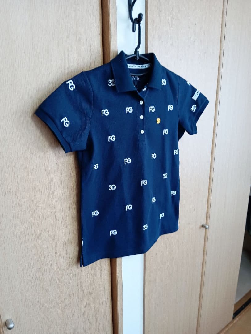 PEARLY GATES ネイビー ポロシャツ - メルカリ