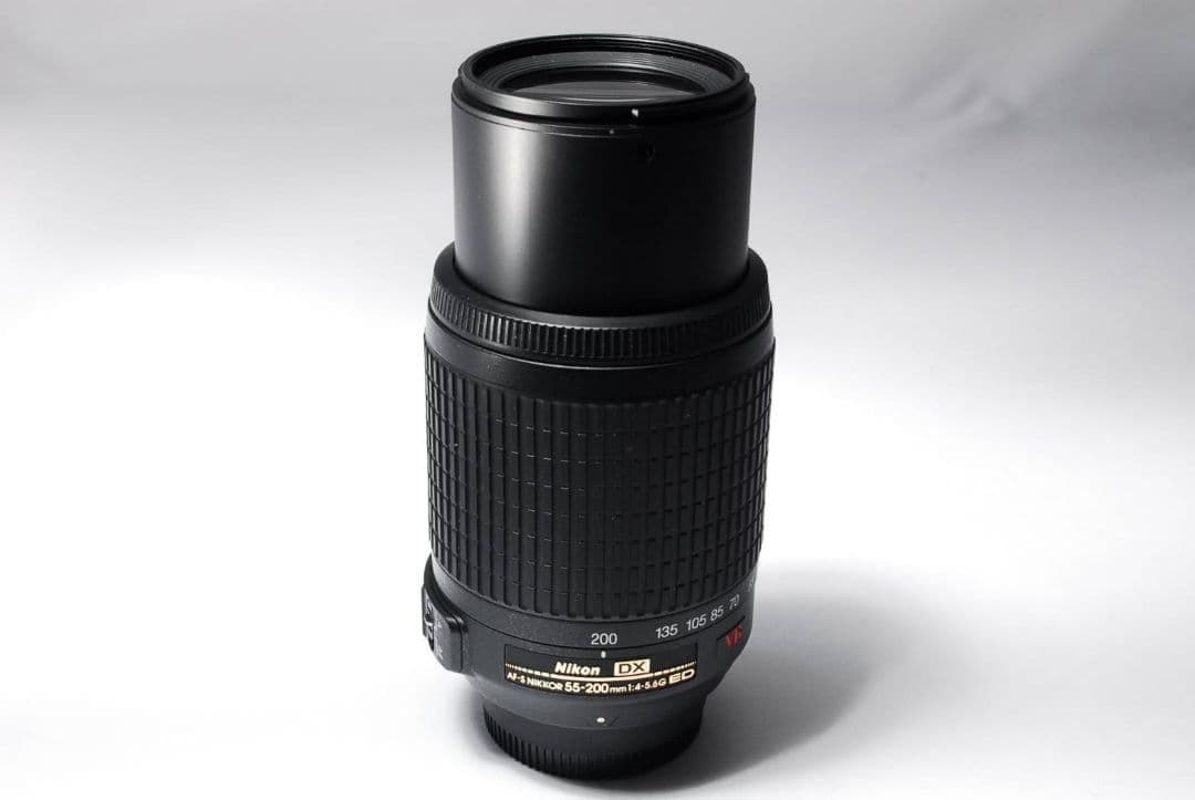 ♥Nikon AF-S 55-200mm ED♥極美品 望遠レンズ 手ブレ補正 - メルカリ