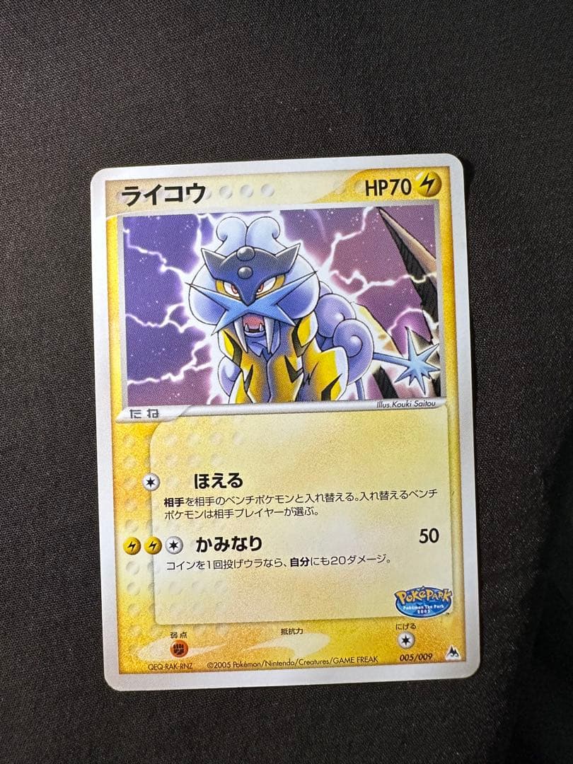 美品 ライコウ ポケパーク プレミアムファイル ブルーシート 005/009