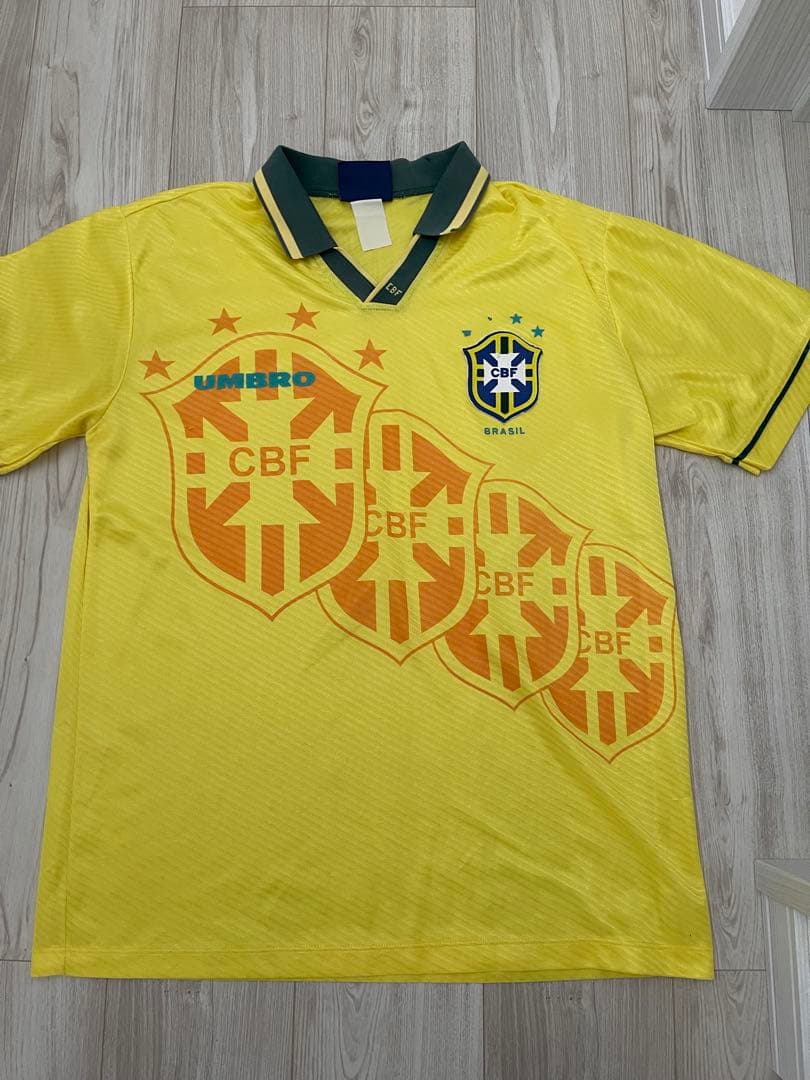 ブラジル代表 ユニフォーム Umbro 1994モデル レトロ サッカー M〜L