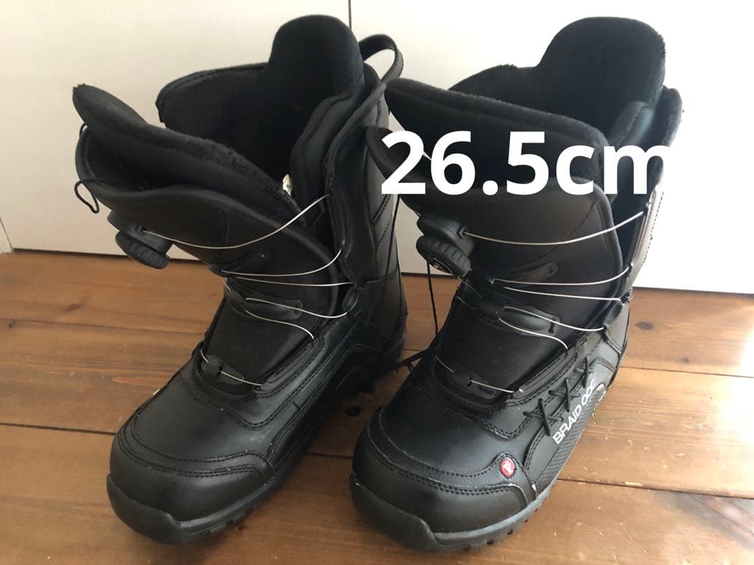 スノーボードブーツ ブラック 26.5cm FLUX✖️MOSSコラボ XF anniversary モデル 夢のコラボ！MOSSとFLUX