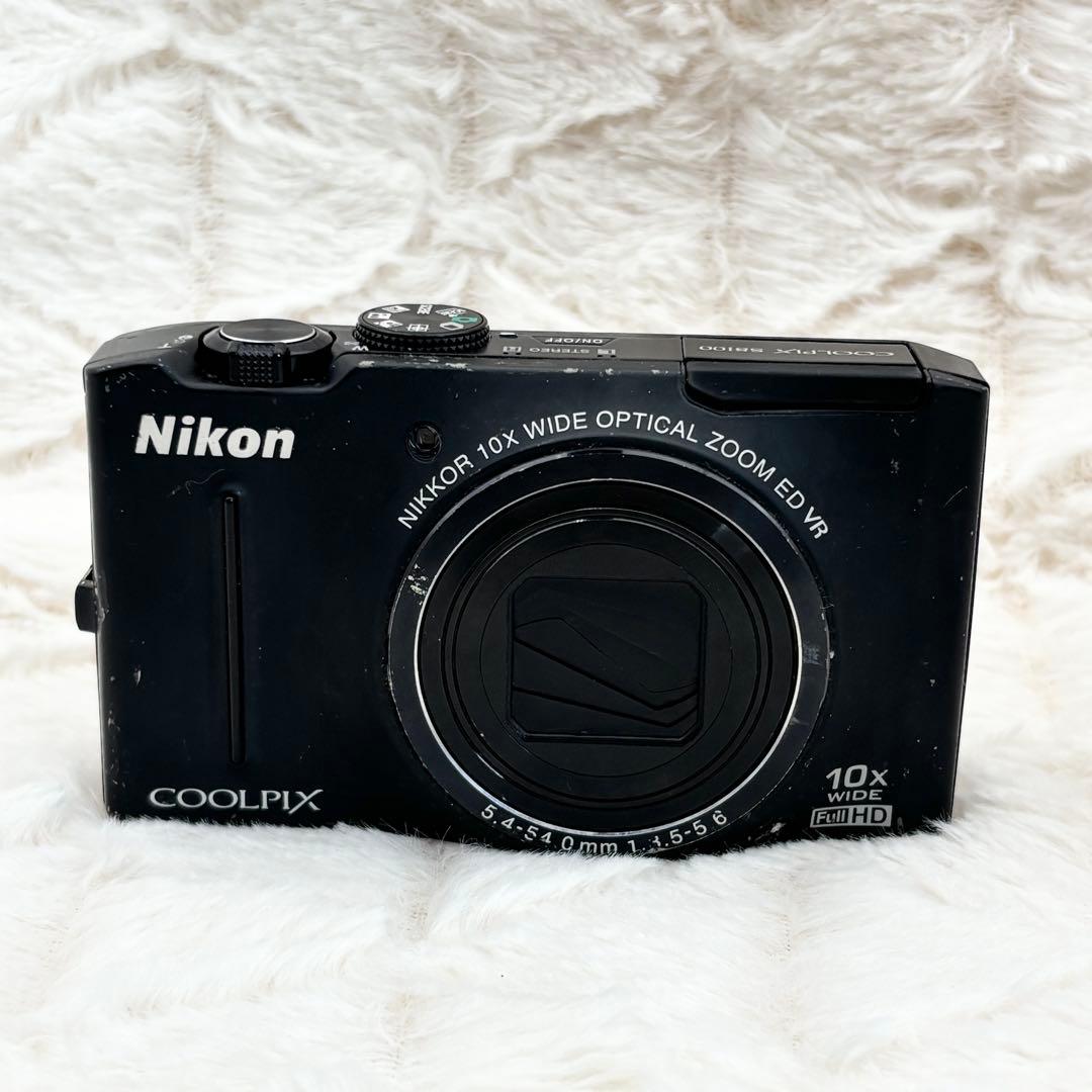 Nikon COOLPIX S8100 ブラック - メルカリ