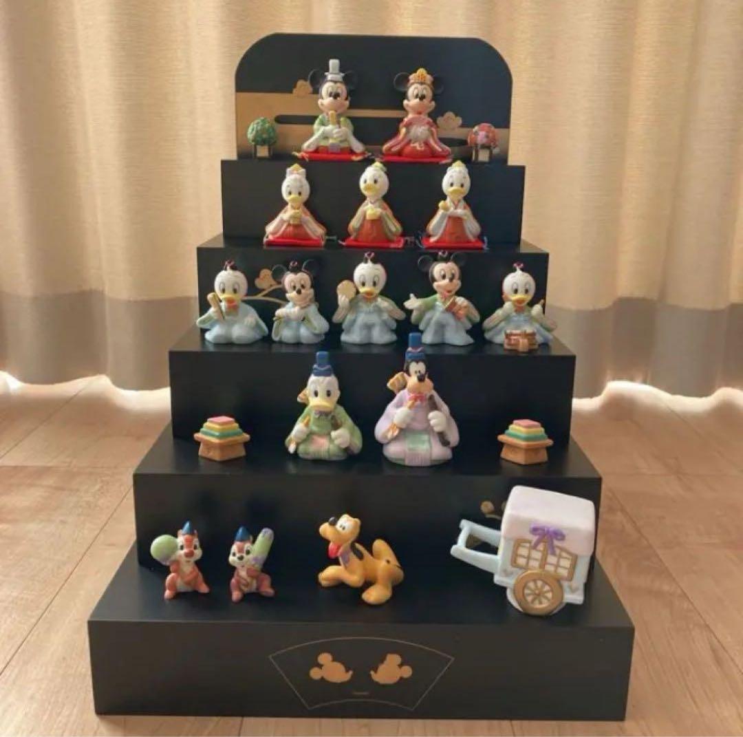 ディズニー　ひな人形　5段飾り Disney（ディズニー） 雛人形 コンパクト お雛様 ひな人形 ひな