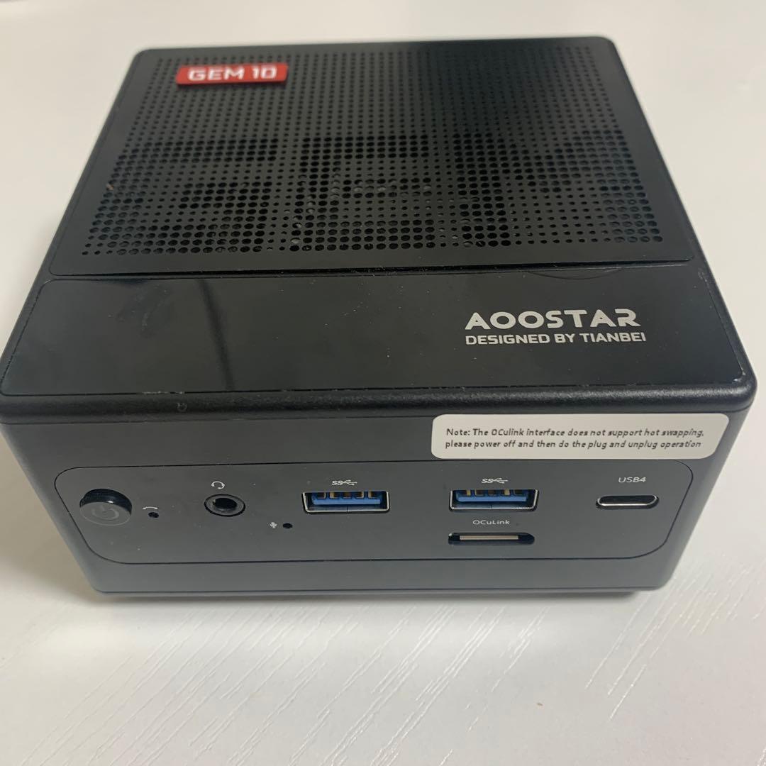 AOOSTAR GEM10 ミニPC Amazon.co.jp: AOOSTAR GEM10 ミニPC Ryzen 7 7735H 16GB LPDDR5