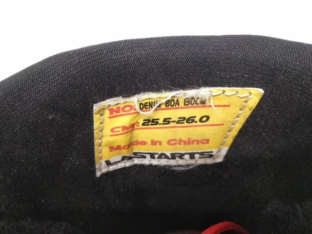 ラスターツ スノーボードブーツ ボアシステム メンズ 25.5～26.0ｃｍ ●