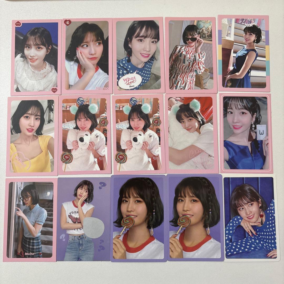 TWICE モモ イズラブ what is love? トレカ 付属品 セット - メルカリ