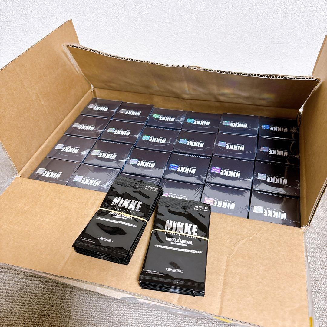 NIKKE ニケ NIVEL ARENA エンカウンター1カートン24パック付き BOX+プロモ付き】 TCG 勝利の女神:NIKKE NIVEL ARENA ブースターパック
