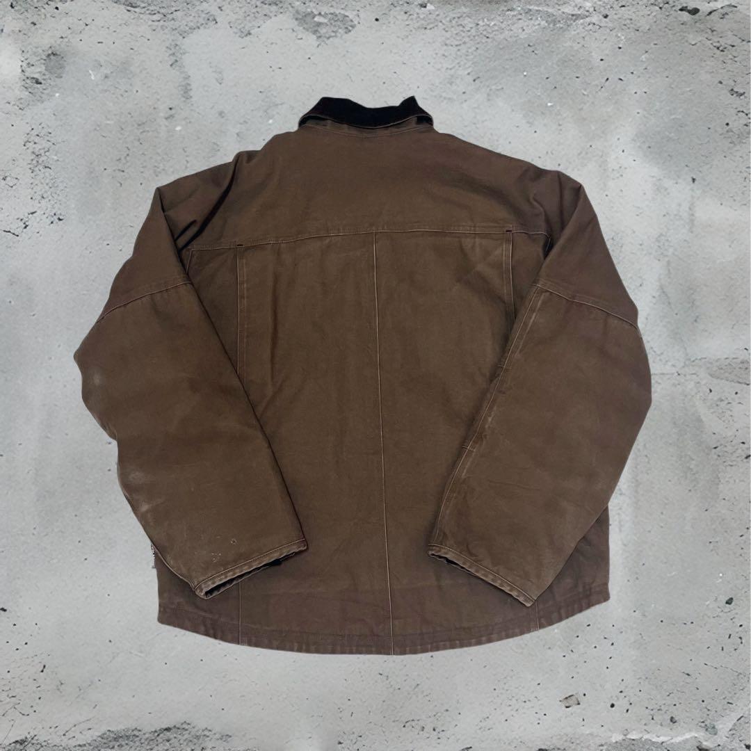 Timberland ブラウンレザージャケット Lサイズ - TIMBERLAND