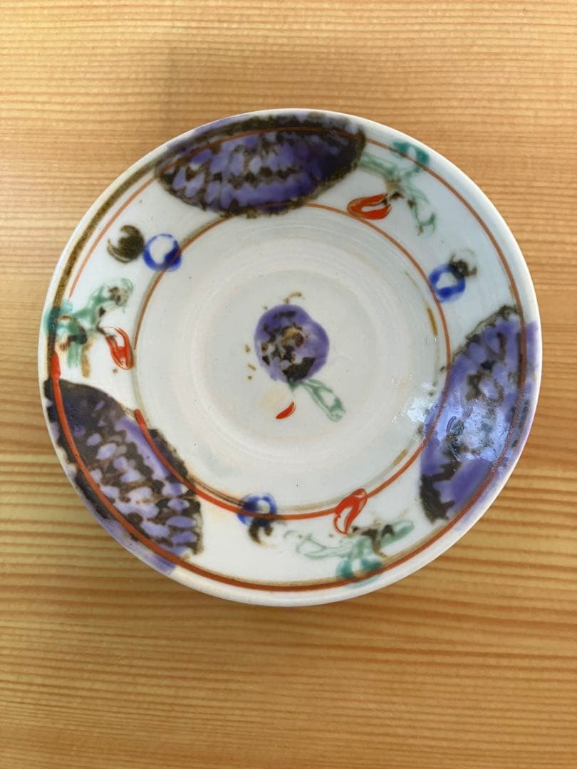伊藤聡信 印判湯呑1点 色絵小皿2点 - メルカリ