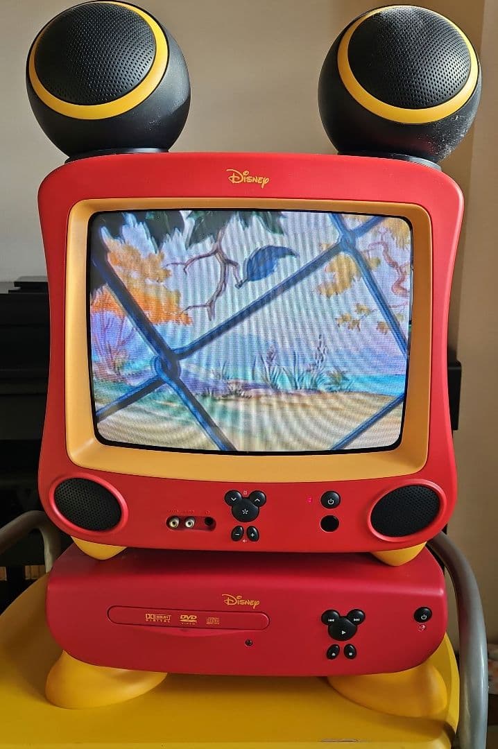 saori様専用 ディズニーミッキーマウス14型ブラウン管テレビ - メルカリ