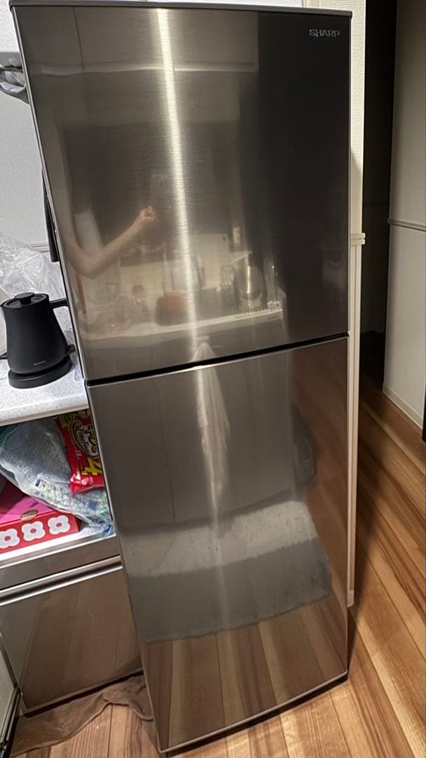 SHARP 冷蔵庫 SJ-D23D-S SJ-D23D-S 冷蔵庫 シルバー [225L /2ドア /右開きタイプ] 【お届け地域