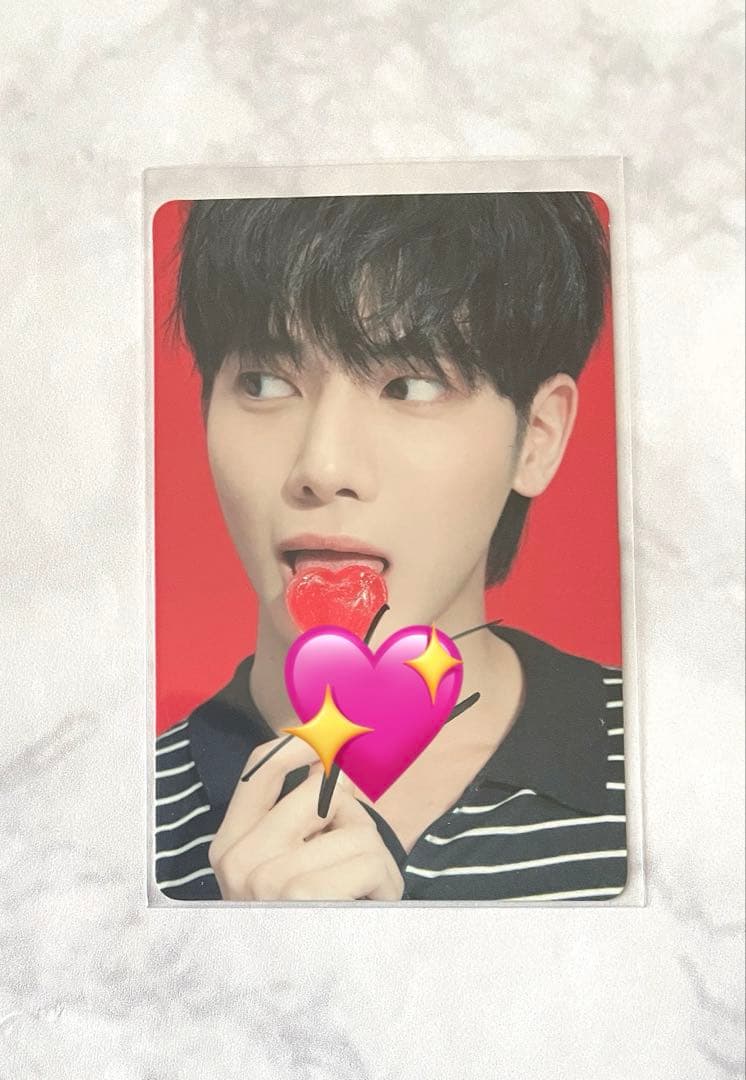 TXT トゥバ テヒョン 直筆サイン入り トレカ - メルカリ