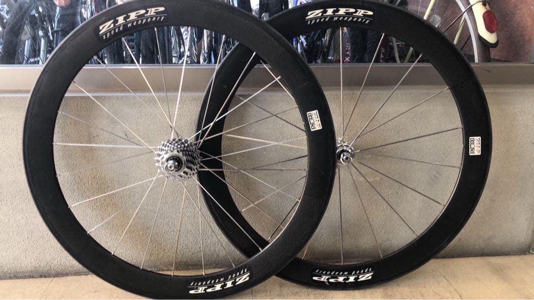 前後 LEADER L44 カーボンホイール ピスト LEADER BIKES L44 CARBON