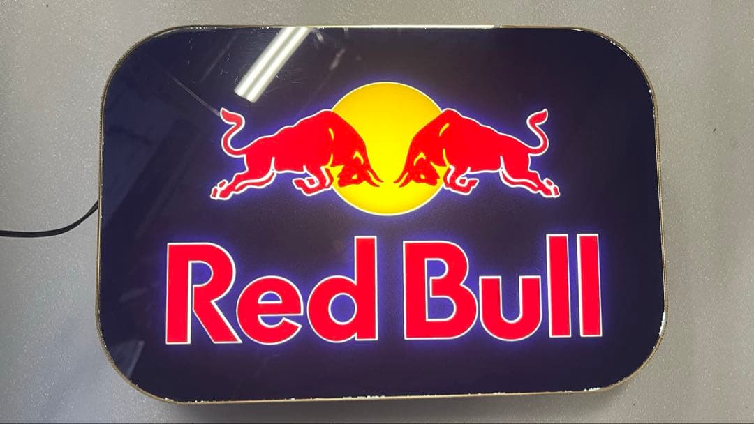 Red Bull LEDサイン 約30cm x 20cm - メルカリ